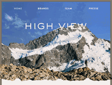 Tablet Screenshot of highview.com